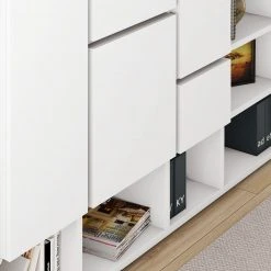 Loftscape TV-Wand Emporior IV - Cremeweiß - Breite: 294 cm 15 Loftscape TV-Wand Emporior IV - Cremeweiß - Breite: 294 cm -Wohnzimmermöbel boutique en ligne tv wand emporior iv hochglanz weiss 5161936 2