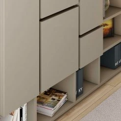 Loftscape TV-Wand Emporior IV - Matt Hellbeige - Breite: 249 cm 14 Loftscape TV-Wand Emporior IV - Matt Hellbeige - Breite: 249 cm -Wohnzimmermöbel boutique en ligne tv wand emporior iv matt hellbeige 5161932 1