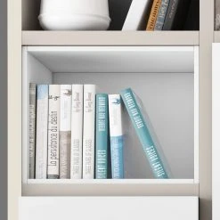 Loftscape TV-Wand Emporior IV - Matt Hellbeige / Matt Weiß - Breite: 249 cm -Wohnzimmermöbel boutique en ligne tv wand emporior vi 5153764