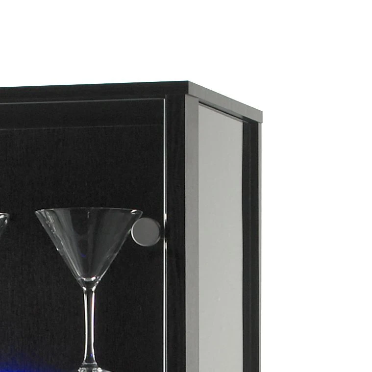 Fredriks Vitrine Exhibit II - inkl. Beleuchtung - Klarglas / Schwarz 2 Fredriks Vitrine Exhibit II - inkl. Beleuchtung - Klarglas / Schwarz – Bild 2