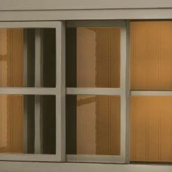 Maison Belfort Vitrinenschrank Azjana - Granit / Pinie Honig -Wohnzimmermöbel boutique en ligne vitrinenschrank azjana pinie teilmassiv granit pinie honig 3393261