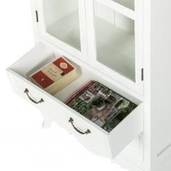 Maison Belfort Vitrinenschrank Belleville - 2-türig -Wohnzimmermöbel boutique en ligne vitrinenschrank belleville 2 tuerig 3615909