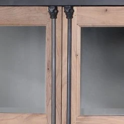 Ars manufacti Vitrinenschrank Ceriana - Akazie massiv / Metall - Akazie / Schwarz 7 Ars manufacti Vitrinenschrank Ceriana - Akazie massiv / Metall - Akazie / Schwarz -Wohnzimmermöbel boutique en ligne vitrinenschrank ceriana akazie massiv metall akazie schwarz 4419204