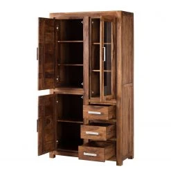 Ars Natura Vitrinenschrank Ohio - Sheesham massiv 16 Ars Natura Vitrinenschrank Ohio - Sheesham massiv -Wohnzimmermöbel boutique en ligne vitrinenschrank ohio sheesham massiv 4203180