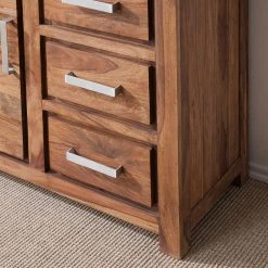 Ars Natura Vitrinenschrank Ohio - Sheesham massiv 21 Ars Natura Vitrinenschrank Ohio - Sheesham massiv -Wohnzimmermöbel boutique en ligne vitrinenschrank ohio sheesham massiv 4257528