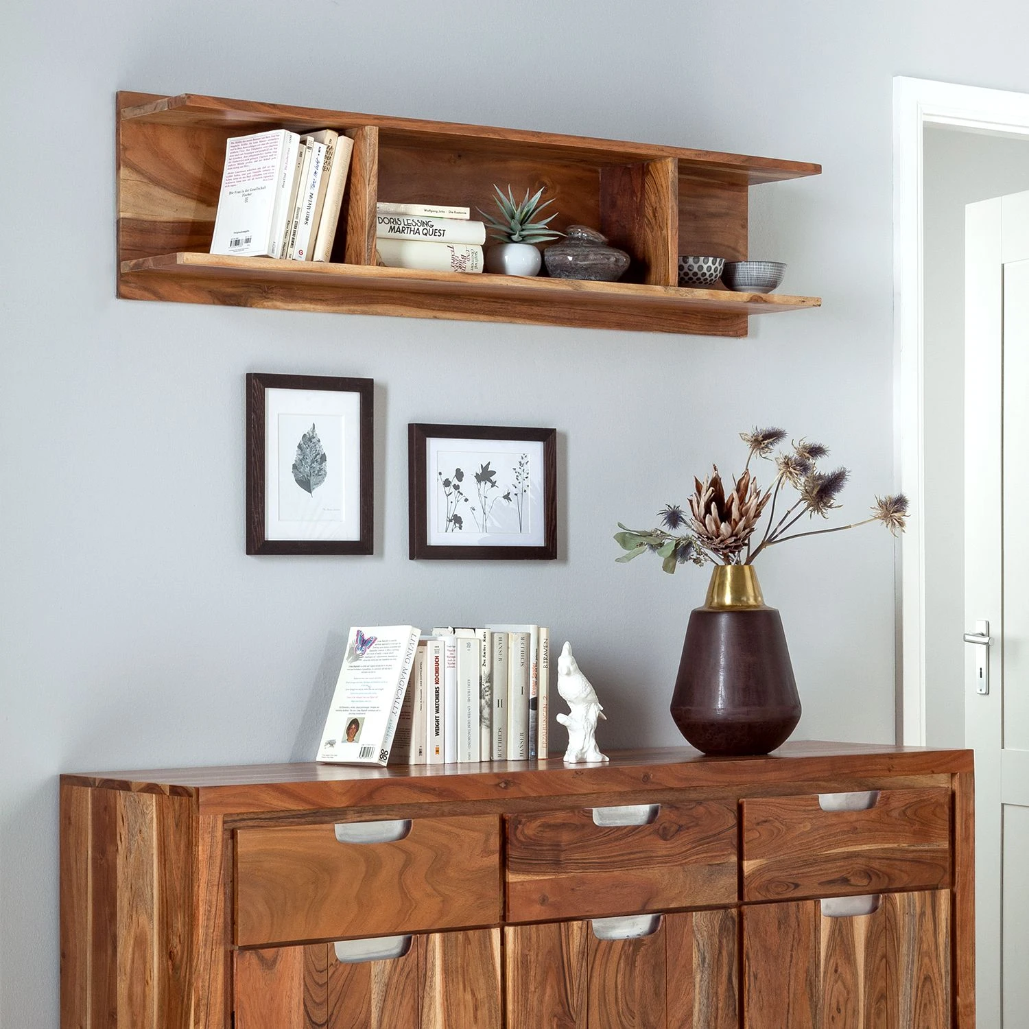 Wolf-Möbel Wandboard Vision - Akazie massiv 2 Wolf-Möbel Wandboard Vision - Akazie massiv – Bild 2