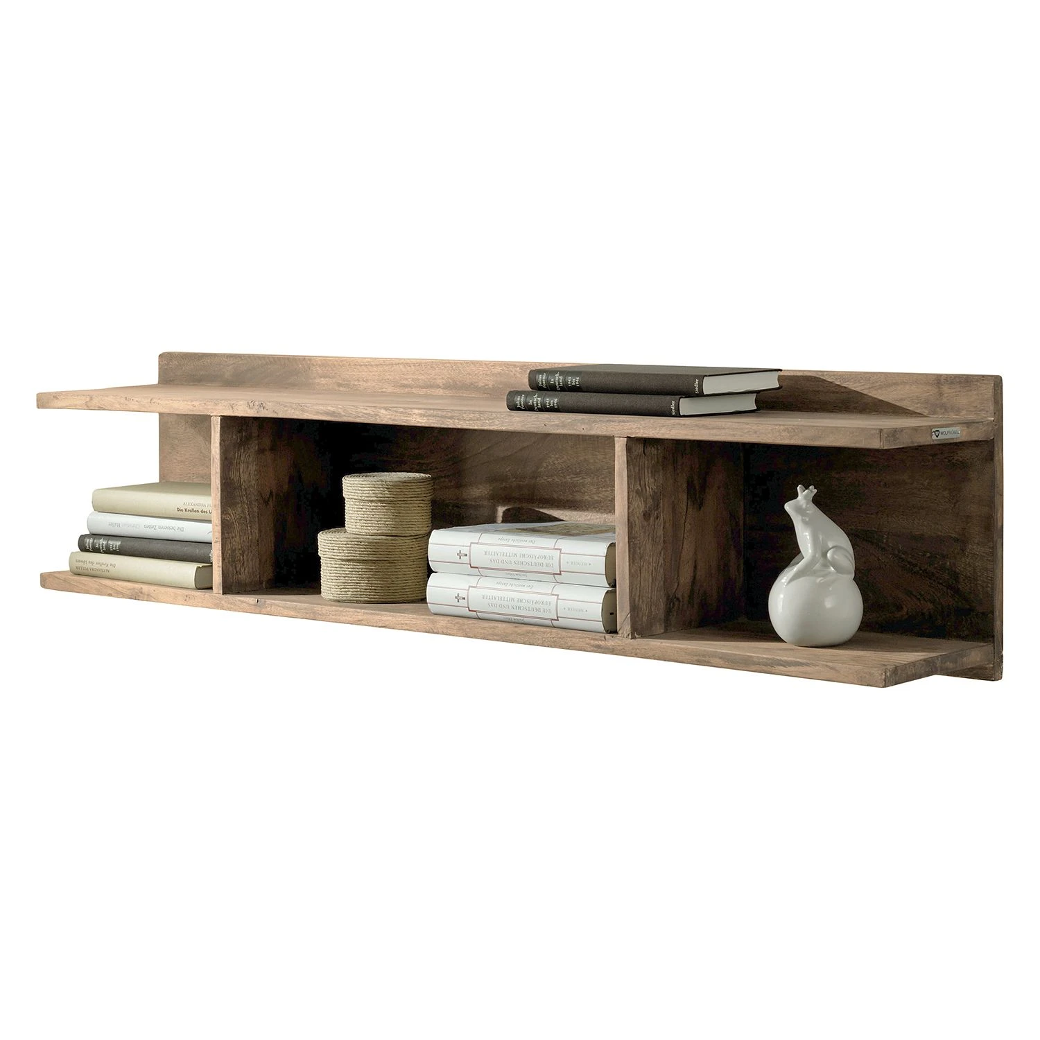 Wolf-Möbel Wandboard Yoga - Sheesham massiv - Natur 1 Wolf-Möbel Wandboard Yoga - Sheesham massiv - Natur