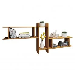 VCM Wandregal Sirola Maxi (3er Set) - Buche Dekor