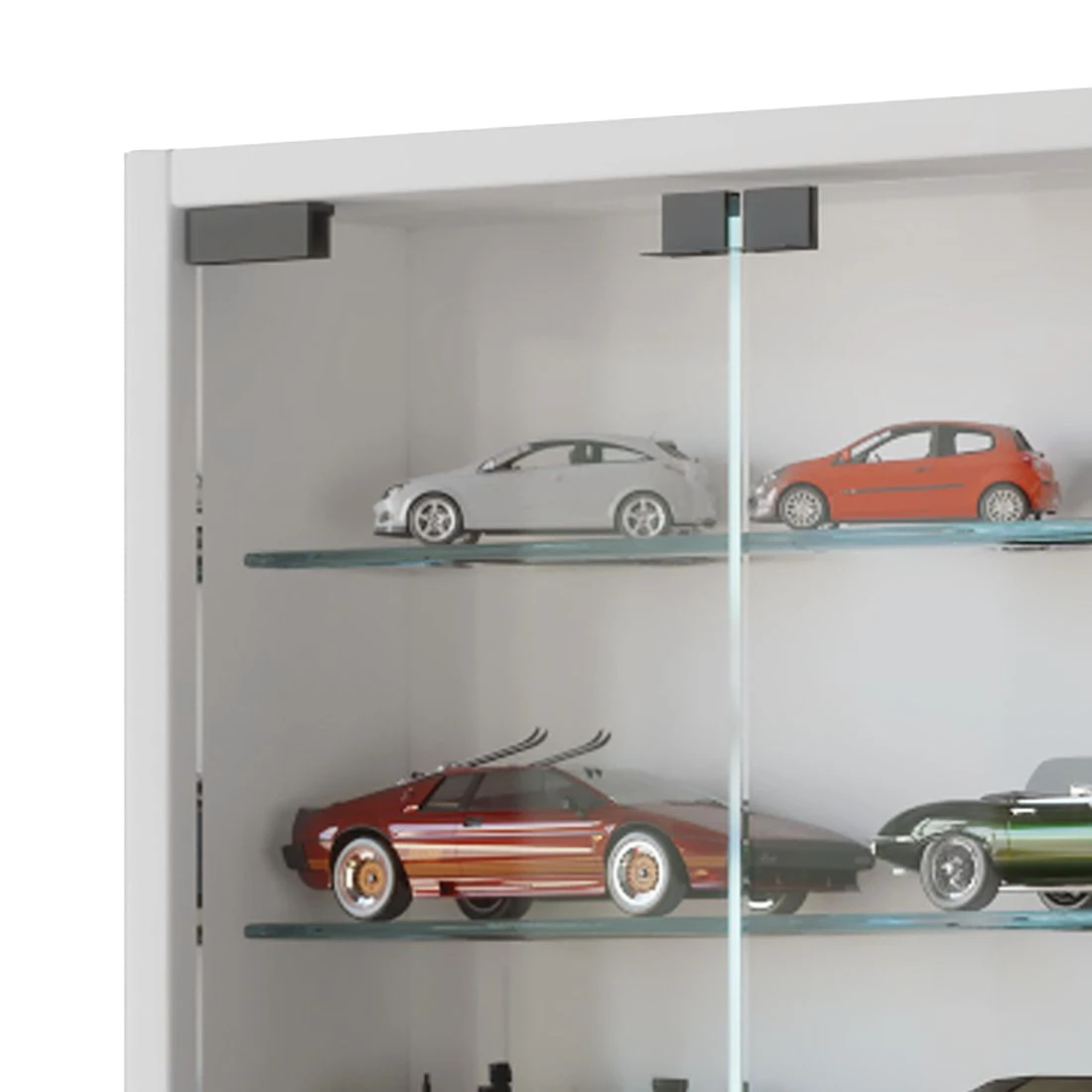 VCM Wandvitrine Mandosa - Weiß 4 VCM Wandvitrine Mandosa - Weiß – Bild 4