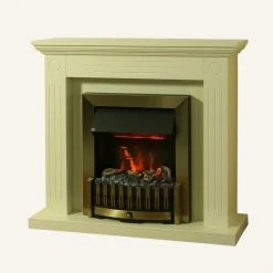 Montreux Elektrokamin Washington - Cremeweiß