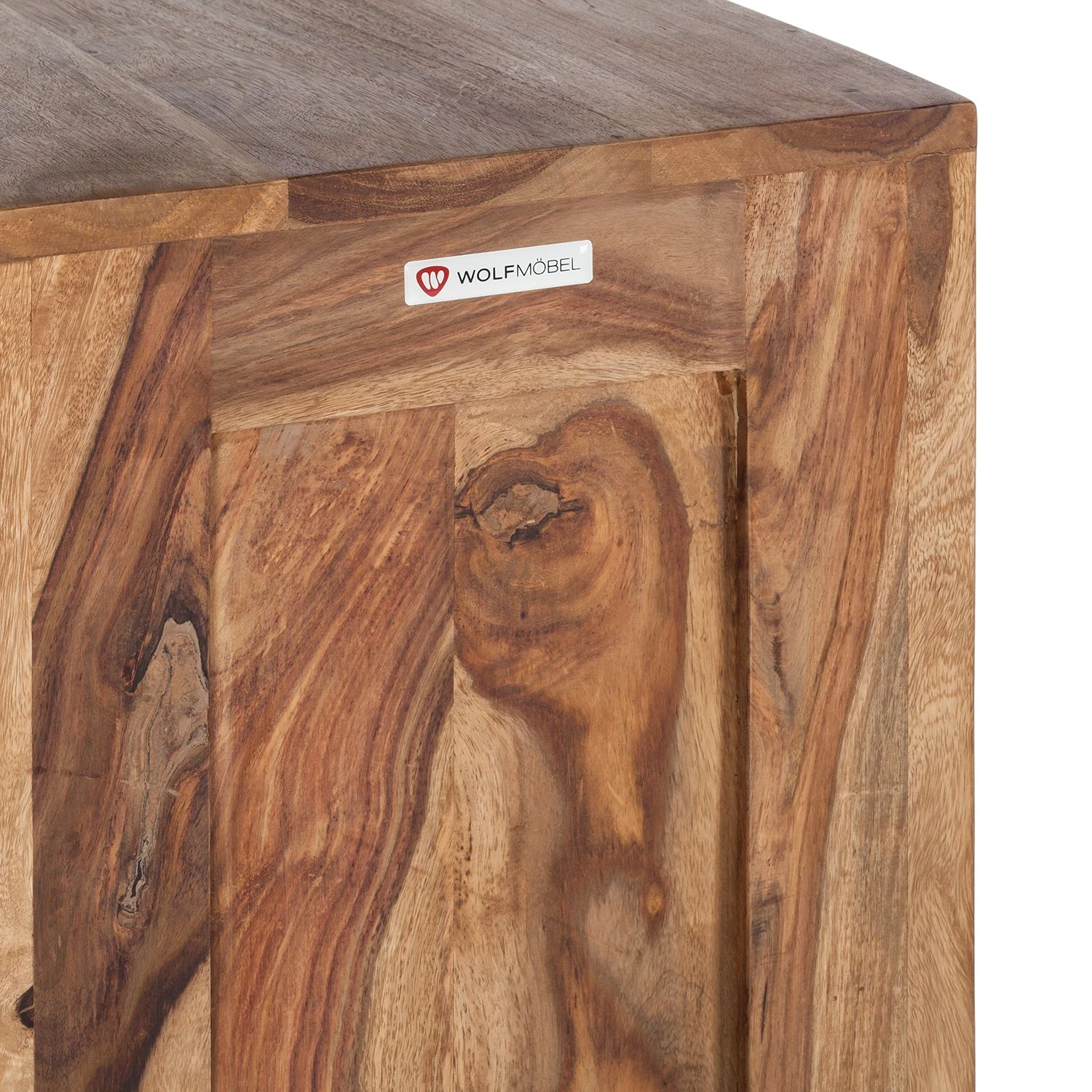 Wolf-Möbel Weinregal Yoga I - Sheesham massiv - Natur 11 Wolf-Möbel Weinregal Yoga I - Sheesham massiv - Natur – Bild 11