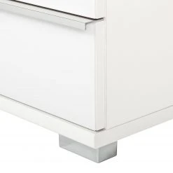 Wiemann Schubkastenkommode Chicago II - Alpinweiß / Glas Weiß -Wohnzimmermöbel boutique en ligne wiemann chicago 26 03 2015 3238069