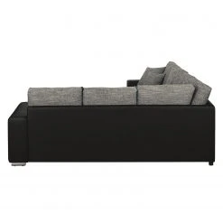 Roomscape Wohnlandschaft Berrings - (mit Schlaffunktion) - Kunstleder / Strukturstoff Schwarz / Grau - Longchair davorstehend links 42 Roomscape Wohnlandschaft Berrings - (mit Schlaffunktion) - Kunstleder / Strukturstoff Schwarz / Grau - Longchair davorstehend links -Wohnzimmermöbel boutique en ligne wohnlandschaft berrings mit schlaffunktion kunstleder strukturstoff schwarz grau longchair davorstehend links 3633517