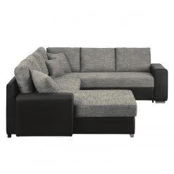 Roomscape Wohnlandschaft Berrings - (mit Schlaffunktion) - Kunstleder / Strukturstoff Schwarz / Grau - Longchair davorstehend links 38 Roomscape Wohnlandschaft Berrings - (mit Schlaffunktion) - Kunstleder / Strukturstoff Schwarz / Grau - Longchair davorstehend links -Wohnzimmermöbel boutique en ligne wohnlandschaft berrings mit schlaffunktion kunstleder strukturstoff schwarz grau longchair davorstehend links 3633541