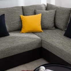 Roomscape Wohnlandschaft Berrings - (mit Schlaffunktion) - Kunstleder / Strukturstoff Schwarz / Grau - Longchair davorstehend links 48 Roomscape Wohnlandschaft Berrings - (mit Schlaffunktion) - Kunstleder / Strukturstoff Schwarz / Grau - Longchair davorstehend links -Wohnzimmermöbel boutique en ligne wohnlandschaft berrings mit schlaffunktion kunstleder strukturstoff schwarz grau longchair davorstehend links 4993820