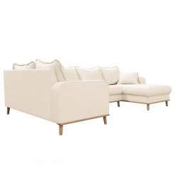 Mørteens Wohnlandschaft Greeneville - Ecru - Longchair davorstehend rechts -Wohnzimmermöbel boutique en ligne wohnlandschaft greeneville strukturstoff longchair davorstehend rechts ecru 4871568