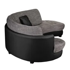 Roomscape Ecksofa Sabea Kunstleder / Strukturstoff - Schwarz / Hellgrau 16 Roomscape Ecksofa Sabea Kunstleder / Strukturstoff - Schwarz / Hellgrau -Wohnzimmermöbel boutique en ligne wohnlandschaft sabea kunstleder schwarz strukturstoff hellgrau 1755706