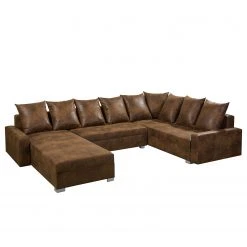 Mooved Wohnlandschaft Sibenik - (mit Schlaffunktion) - Antiklederoptik - Braun - Longchair davorstehend rechts / Ottomane links 27 Mooved Wohnlandschaft Sibenik - (mit Schlaffunktion) - Antiklederoptik - Braun - Longchair davorstehend rechts / Ottomane links -Wohnzimmermöbel boutique en ligne wohnlandschaft sibenik antiklederoptik longchair davorstehend rechts ottomane links braun 4960368