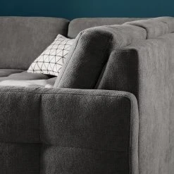 Fredriks Wohnlandschaft Tanete - Strukturstoff - Grau - Longchair davorstehend links / Ottomane rechts - Schlaffunktion 30 Fredriks Wohnlandschaft Tanete - Strukturstoff - Grau - Longchair davorstehend links / Ottomane rechts - Schlaffunktion -Wohnzimmermöbel boutique en ligne wohnlandschaft tanete strukturstoff longchair davorstehend links ottomane rechts mit schlaffunktion grau 4997300