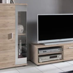 Mooved Wohnwand Baceno (4-teilig) - Eiche Sanremo Dekor - Ohne Beleuchtung 17 Mooved Wohnwand Baceno (4-teilig) - Eiche Sanremo Dekor - Ohne Beleuchtung -Wohnzimmermöbel boutique en ligne wohnwand baceno 4 teilig eiche san remo dekor 2271158