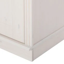 Maison Belfort Wohnwand Lillehammer III (3-teilig) - Kiefer massiv - Kiefer Weiß -Wohnzimmermöbel boutique en ligne wohnwand lillehammer iii 3 teilig kiefer massiv weiss 1655278