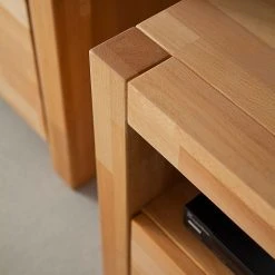 Ars Natura Wohnwand Majona (4-teilig) - Kernbuche 13 Ars Natura Wohnwand Majona (4-teilig) - Kernbuche -Wohnzimmermöbel boutique en ligne wohnwand majona 4 teilig inkl beleuchtung kernbuche massiv 980754