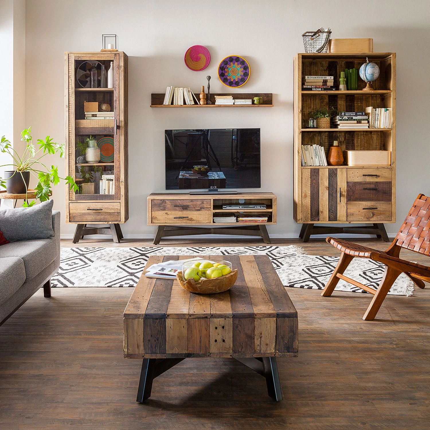 Ars manufacti Wandregal Tamati - Pinie massiv 3 Ars manufacti Wandregal Tamati - Pinie massiv – Bild 3