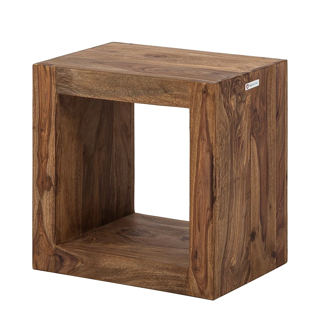 Wolf-Möbel Würfel Yoga - Sheesham massiv - Natur 1 Wolf-Möbel Würfel Yoga - Sheesham massiv - Natur