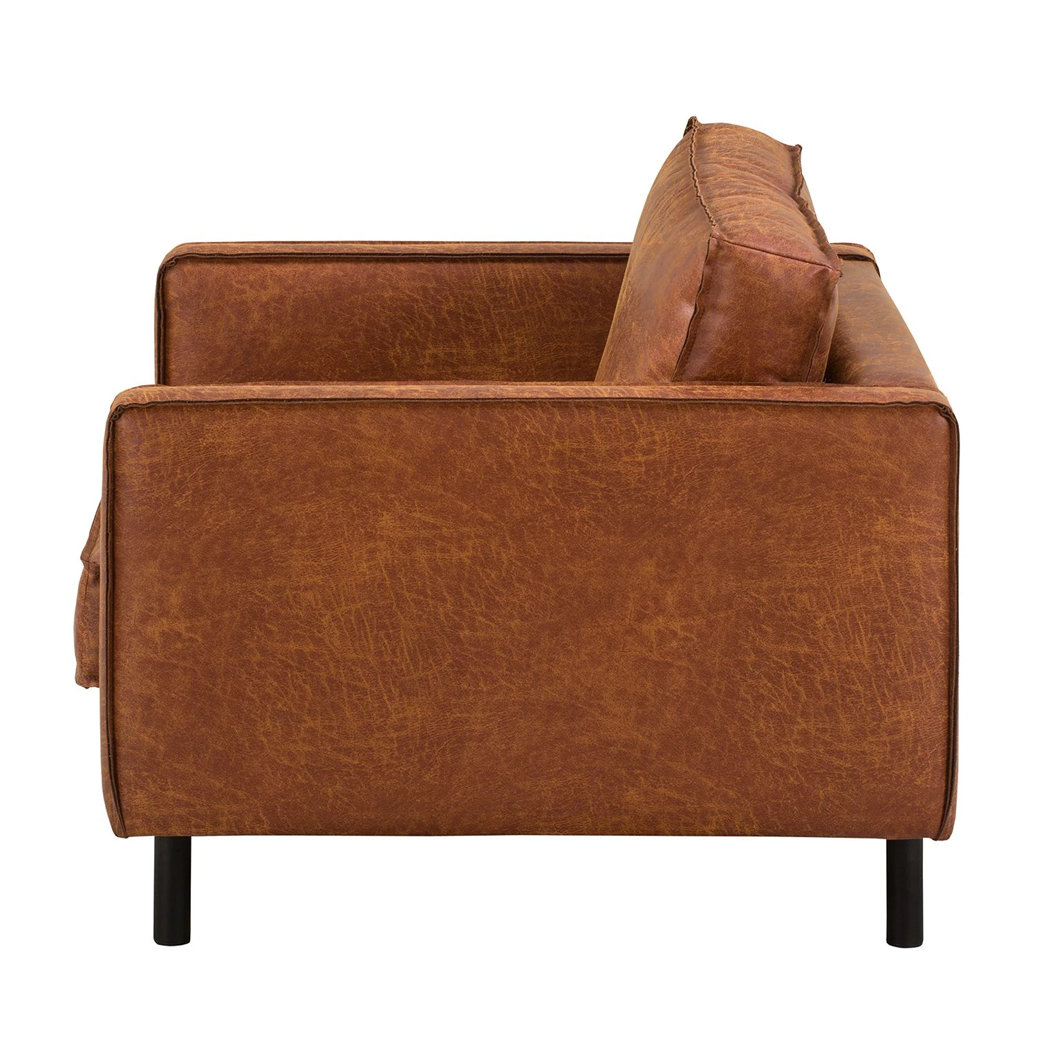 Ars manufacti XL Sessel FORT DODGE - Microfaser Yaka: Cognac 2 Ars manufacti XL Sessel FORT DODGE - Microfaser Yaka: Cognac – Bild 2