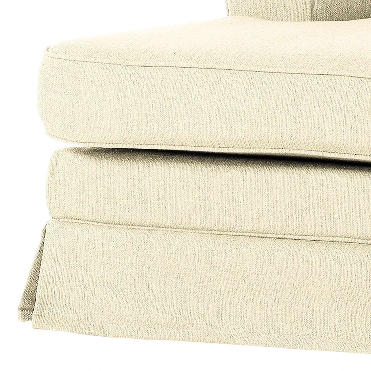 Maison Belfort XXL-Sessel Campagne Webstoff - Ecru 2 Maison Belfort XXL-Sessel Campagne Webstoff - Ecru – Bild 2