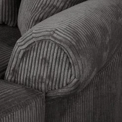 Maison Belfort XXL Sessel Colares Cord - Grau -Wohnzimmermöbel boutique en ligne xxl sessel colares cord grau 4518904