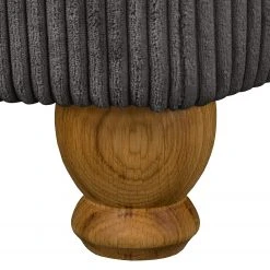 Maison Belfort XXL Sessel Colares Cord - Grau -Wohnzimmermöbel boutique en ligne xxl sessel colares cord grau 4518912