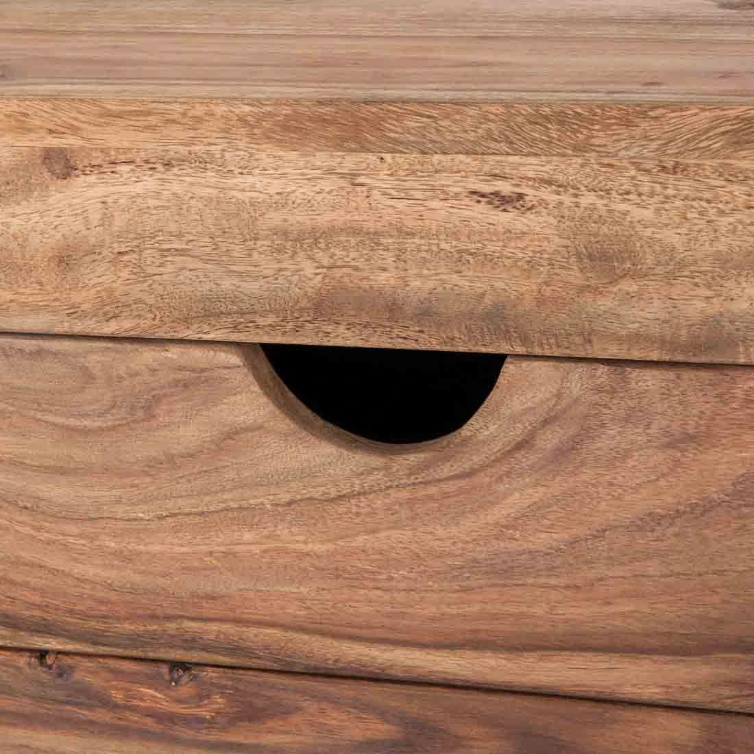 Wolf-Möbel Sideboard Yoga II - Sheesham massiv - Natur 9 Wolf-Möbel Sideboard Yoga II - Sheesham massiv - Natur – Bild 9